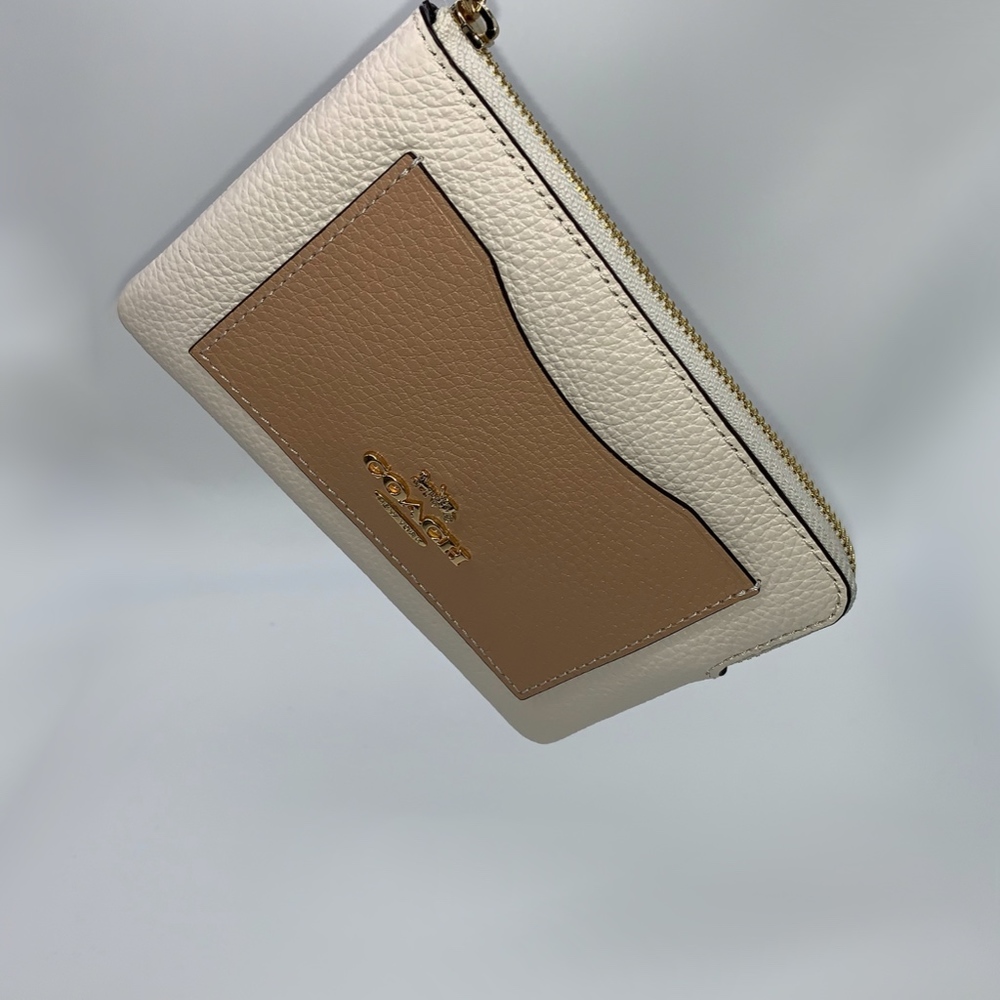 Coach Color-Block Wristlet & Card Case - Picture 7 of 7